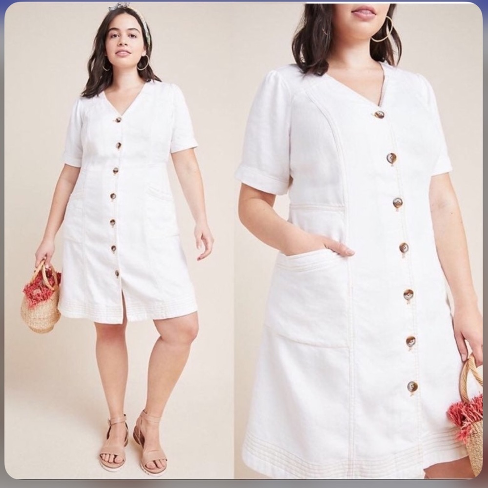 Pilcro & the Letterpress  Anthro Button Dress